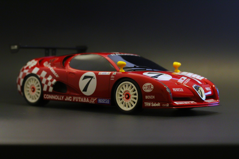 Illustration for article titled Alfa Romeo Scighera GT by ItalDesign in 1:18 scale